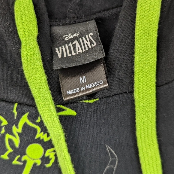 DISNEY M Villains Bad Vibes Hoodie Evil Queen Maleficent Ursula Cruela Sweater - Picture 8 of 10